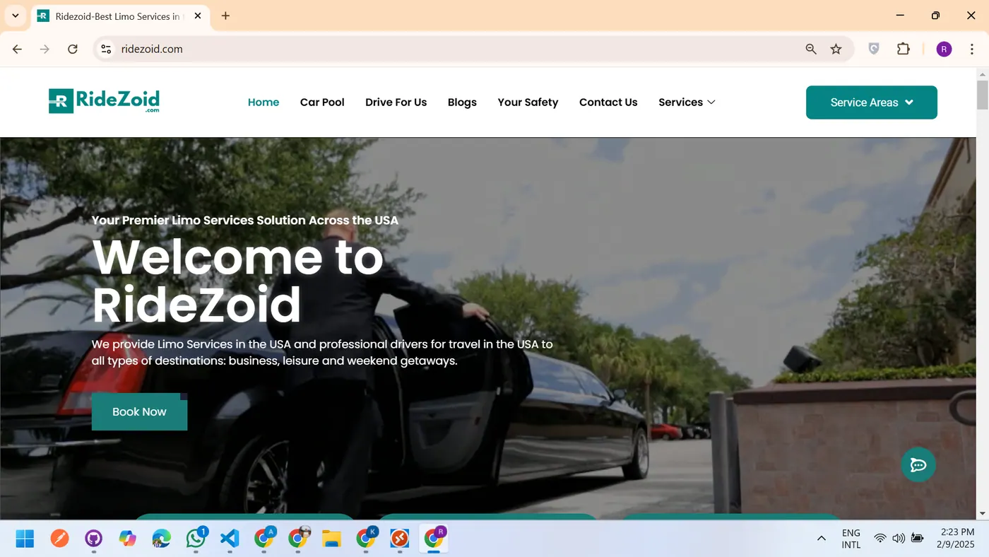 Ridezoid - Custom WordPress Website with SEO Services - project by Muhammad Aoun Shabbir